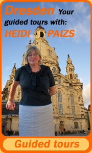 Guided tours in Dresden with Heidi Paizs